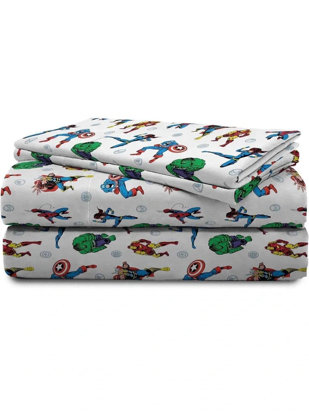 *LIKE NEW* Kids Avengers 4 piece Bedding Sheet Set - FULL SIZE
